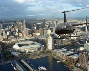 Helicopter Scenic Flight 20 Minute City Orbit Melbourne Adrenaline