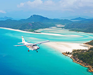 Scenic Flight and Tall Ship Sailing - Whitsundays, Departs Airlie Beach ...