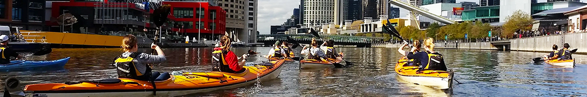 Kayaking in Melbourne